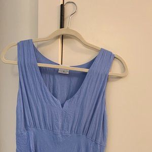 Periwinkle Color Me Cotton Rayon party dress